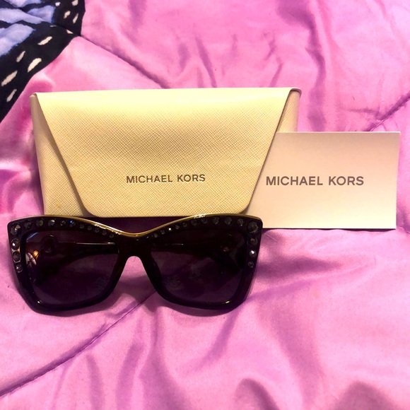 Michael Kors sunglasses with bling